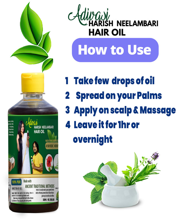 Adivasi Herbal Hair Oil🌿